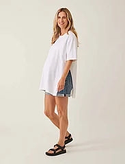 Boob - The-shirt os w slit - marškinėliai - white - 4