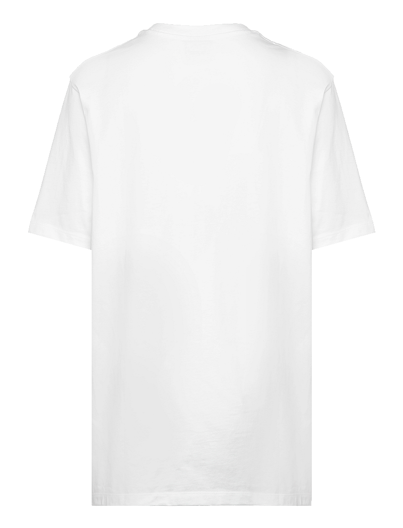 Boob - The Shirt Oversized With Slit - oberteile - white - 3