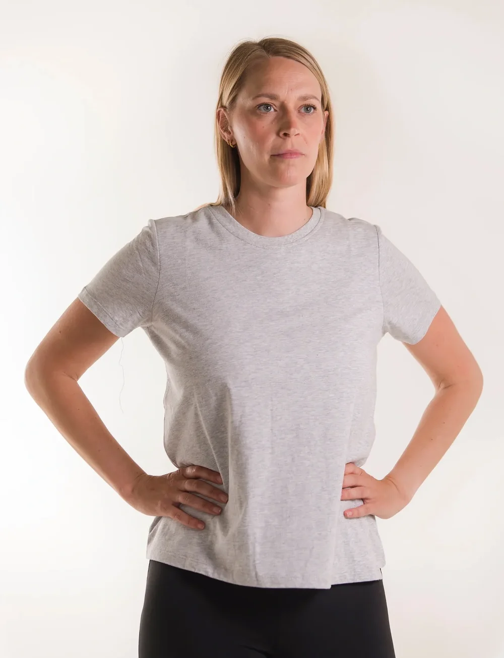 Boob - The-shirt - Överdelar - grey melange - 0