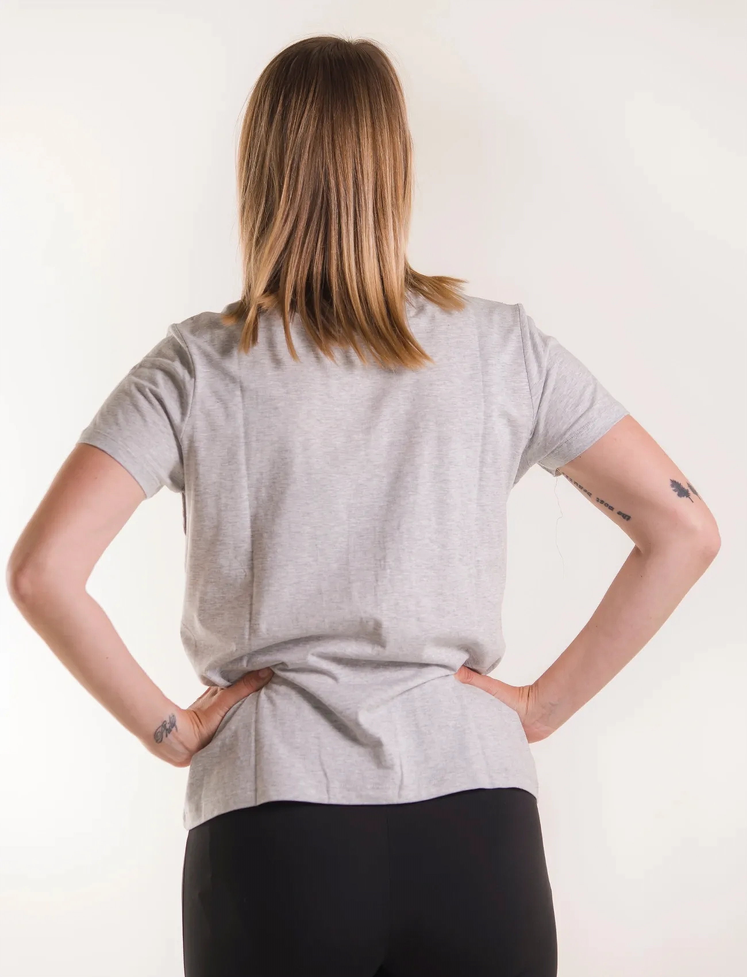Boob - The-shirt - tops - grey melange - 5