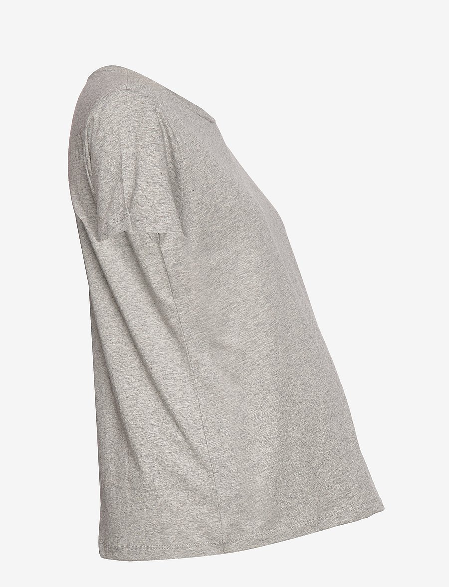 Boob - The-shirt - oberteile - grey melange - 4