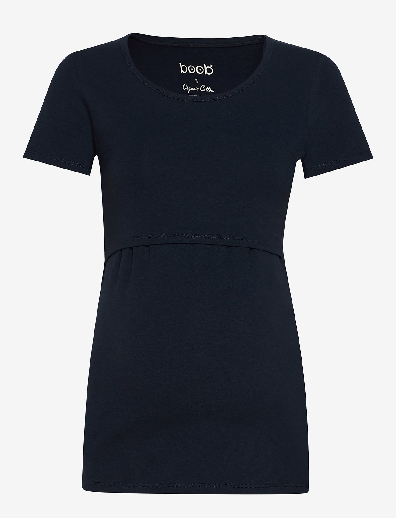 Boob - Classic s/s top - t-shirt & tops - midnight blue - 1