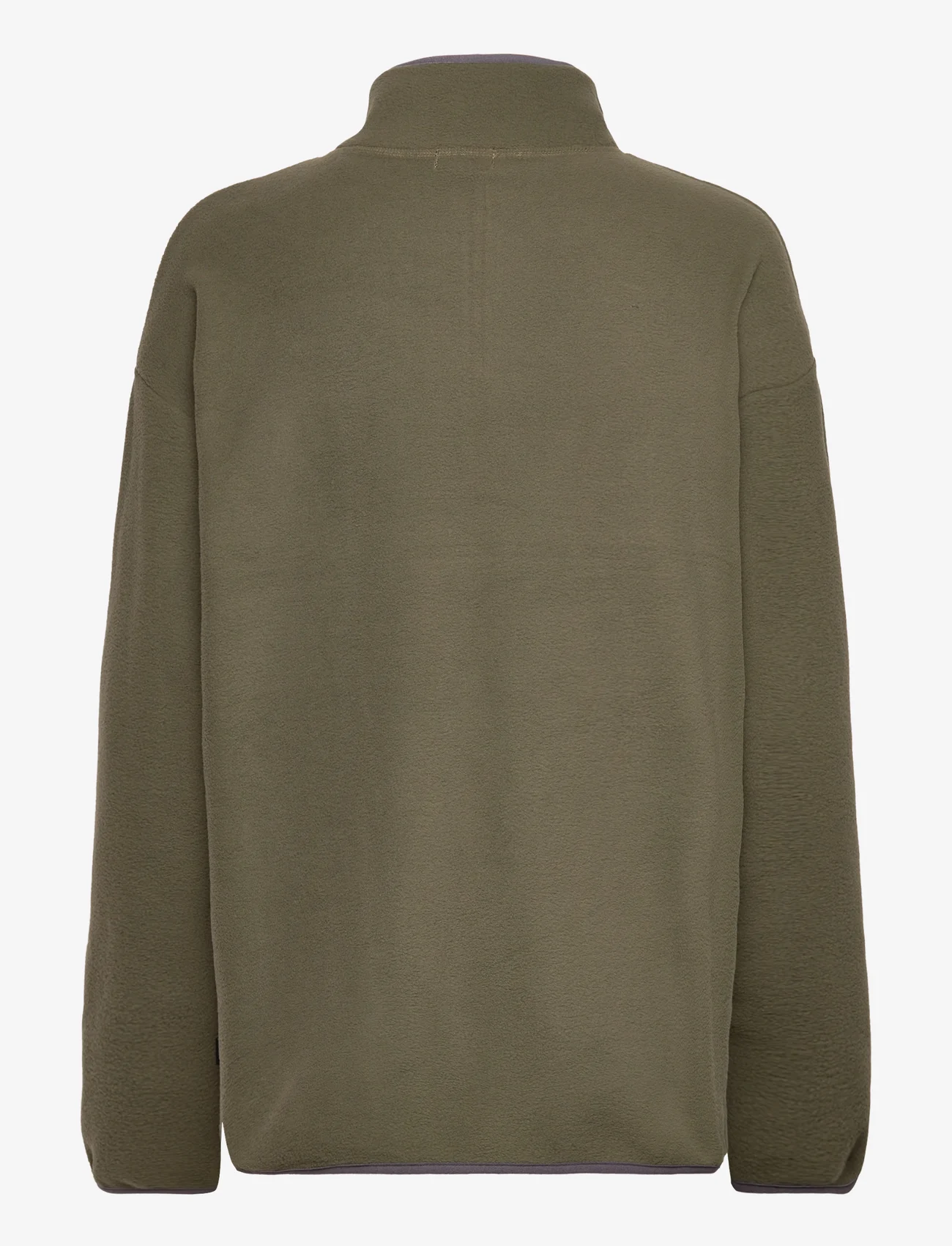Boob - Nursing fleece jacket - bluzy z kapturem - green olive - 1