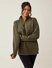 Boob - Nursing fleece jacket - džemperiai su gobtuvu - green olive - 2