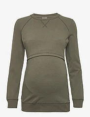 Boob - B Warmer sweatshirt - hættetrøjer - moss green - 0