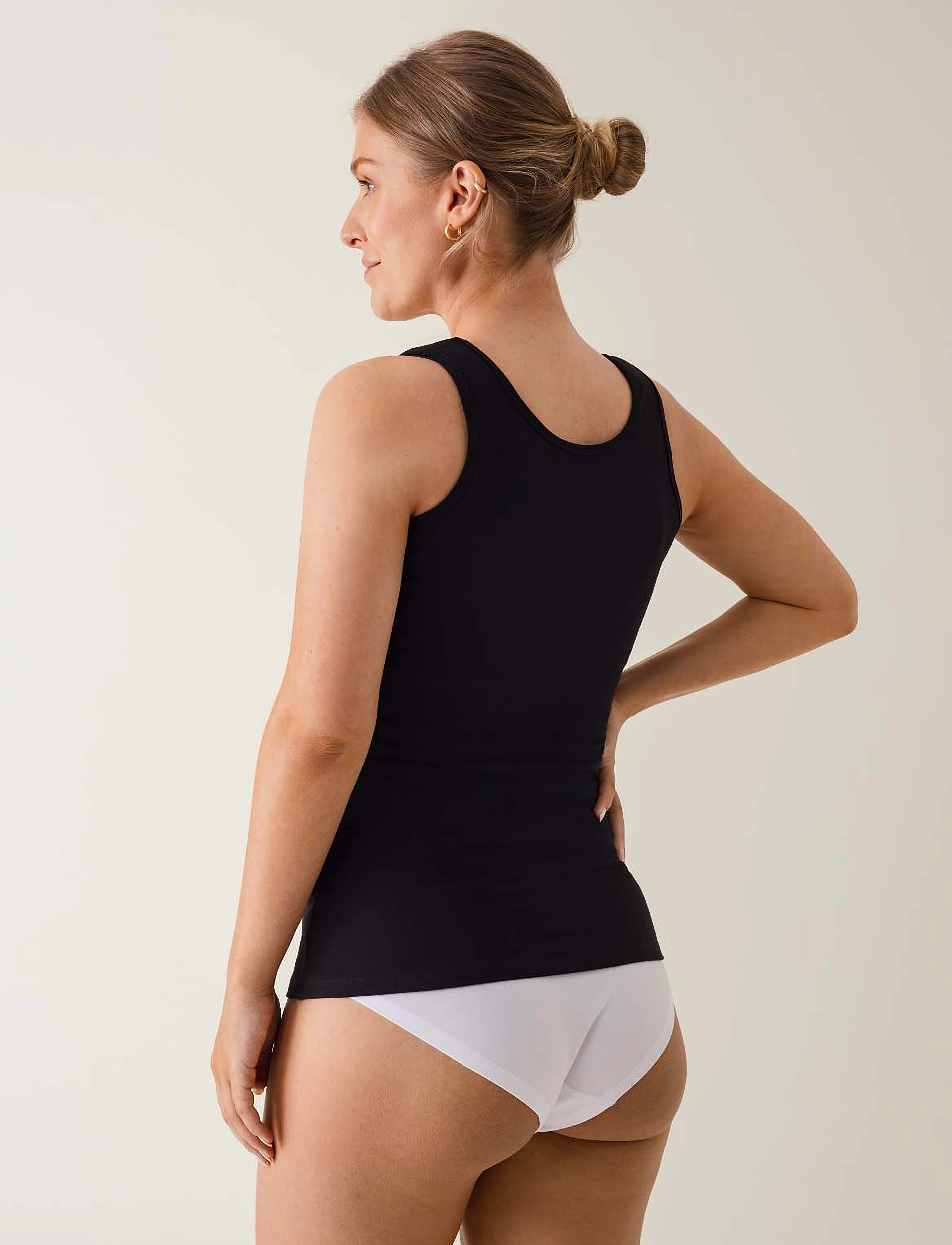 Boob Nursing Tanktop linnen dam – bild 2