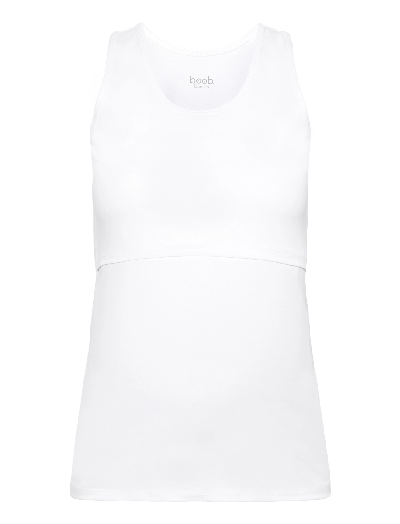 Boob Nursing tanktop - Boob - WHITE / white