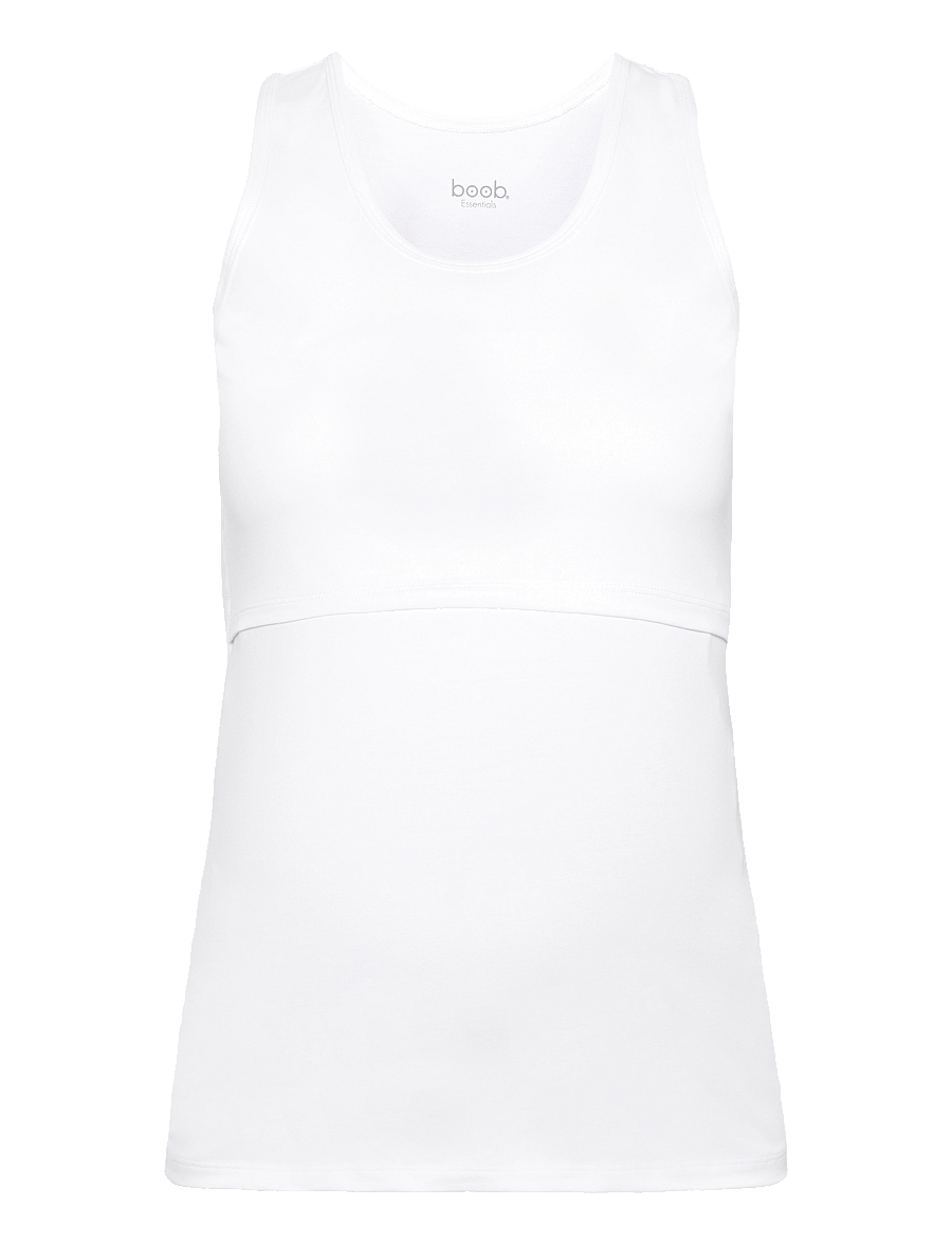 Boob - Nursing tanktop - oberteile - white - 1