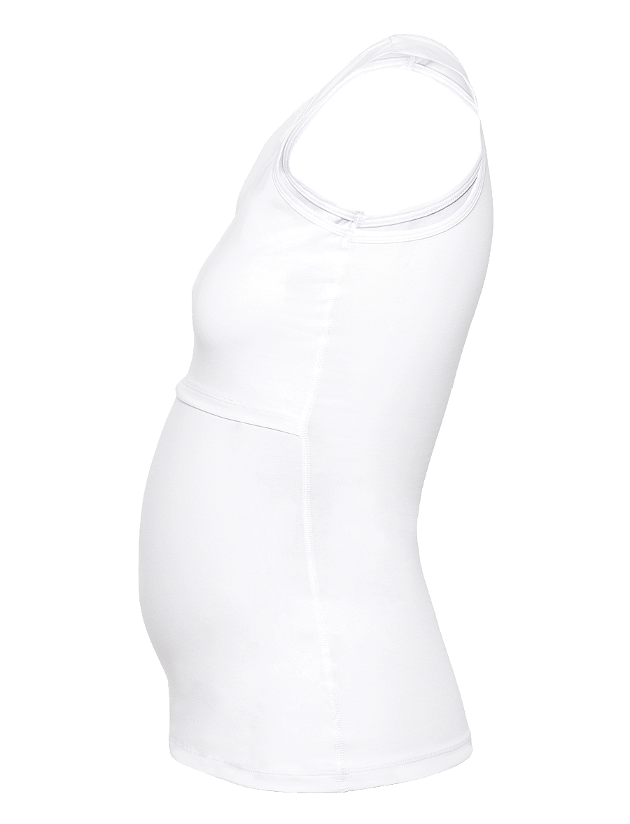 Boob - Nursing tanktop - oberteile - white - 3