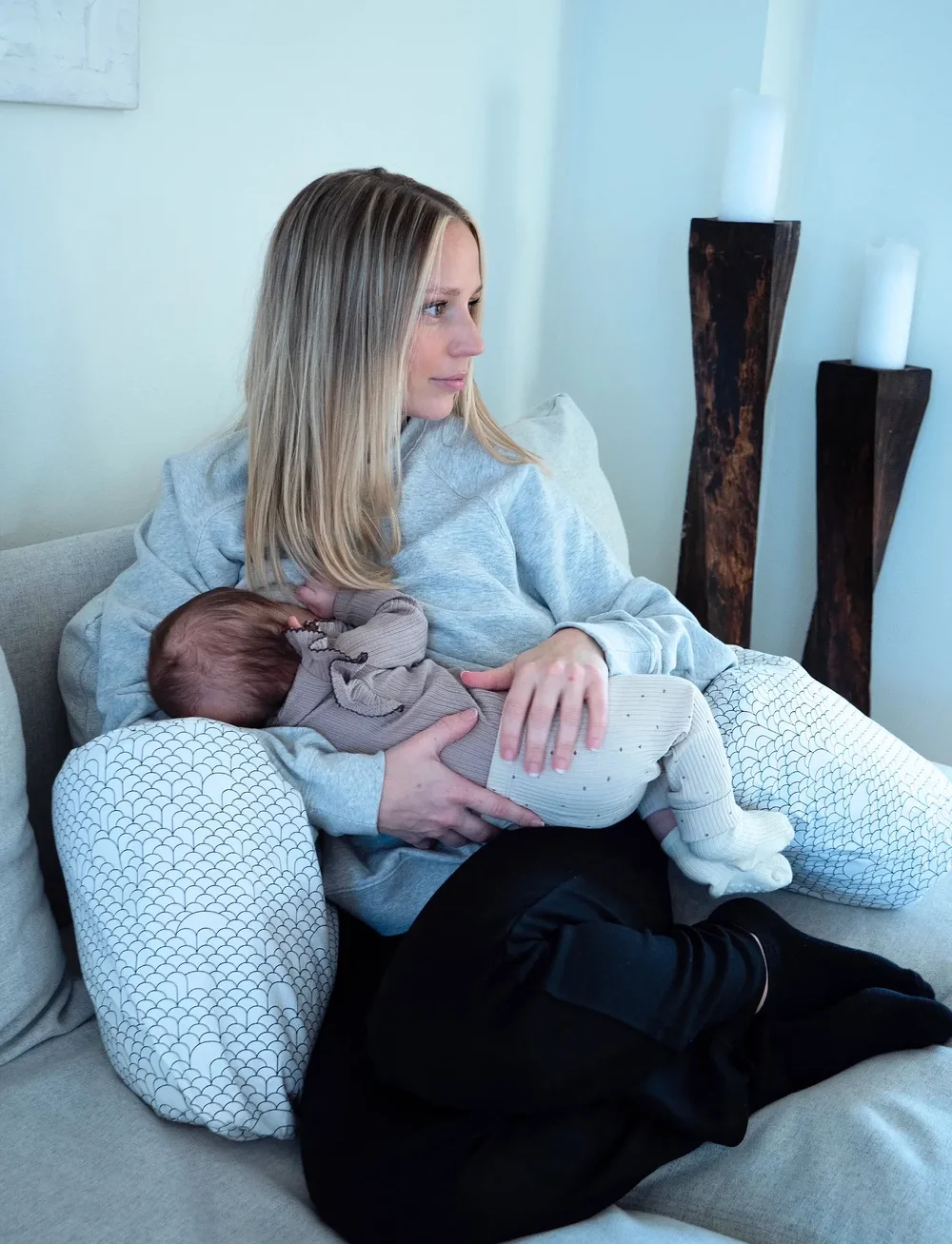 Boob - Boob Mamarest Nursing Pillow - amningskuddar - white - 0