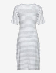 Boob - Night dress - födelsedagspresenter - white/grey melange - 1