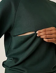 Boob - Nursing sweatshirt - hættetrøjer - deep green - 4