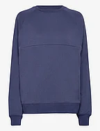 Nursing sweatshirt - INDIGO BLUE