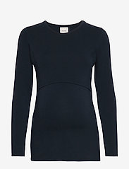 Classic long-sleeved top - MIDNIGHT BLUE