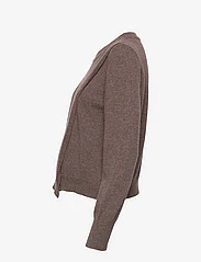 Boob - Wool crewneck sweater - megzti drabužiai - brown grey melange - 4