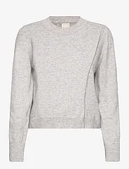 Boob - Wool crewneck sweater - sviitrid - light grey melange - 0