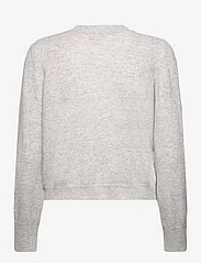 Boob - Wool crewneck sweater - swetry - light grey melange - 4