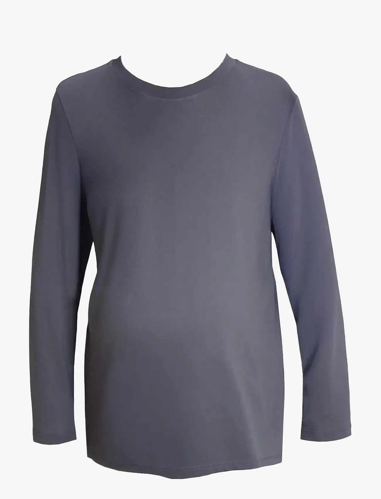 Boob - Maternity T-Shirt Long Sleeve - tops - washed grey - 1