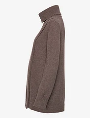 Boob - Wool turtleneck tunic - megzti drabužiai - brown grey melange - 2