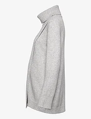 Boob - Wool turtleneck tunic - rollkragenpullover - light grey melange - 4