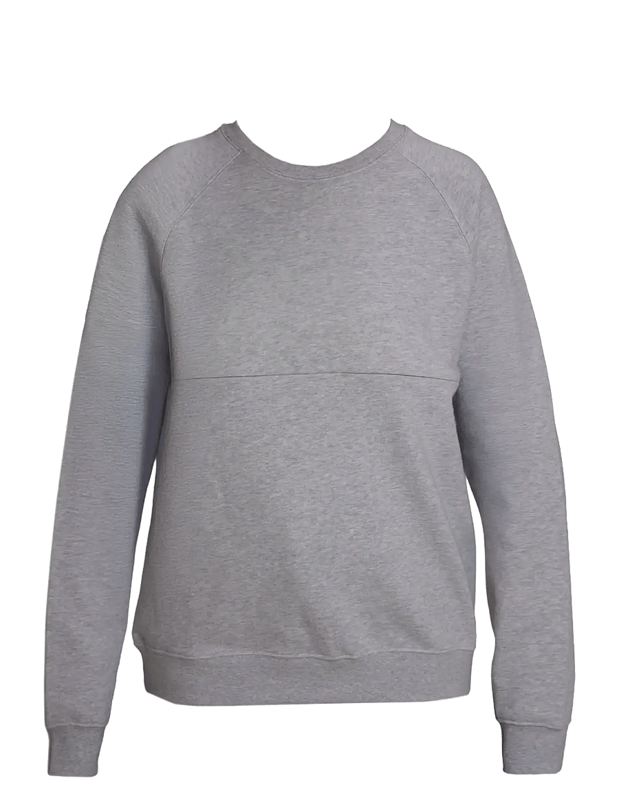 Boob - Thermal Nursing Sweatshirt - yläosat - grey melange - 1