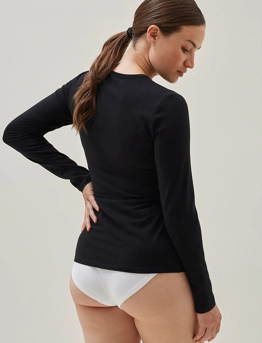 Boob - N top l/s Essential - rasedustooted - black - 4