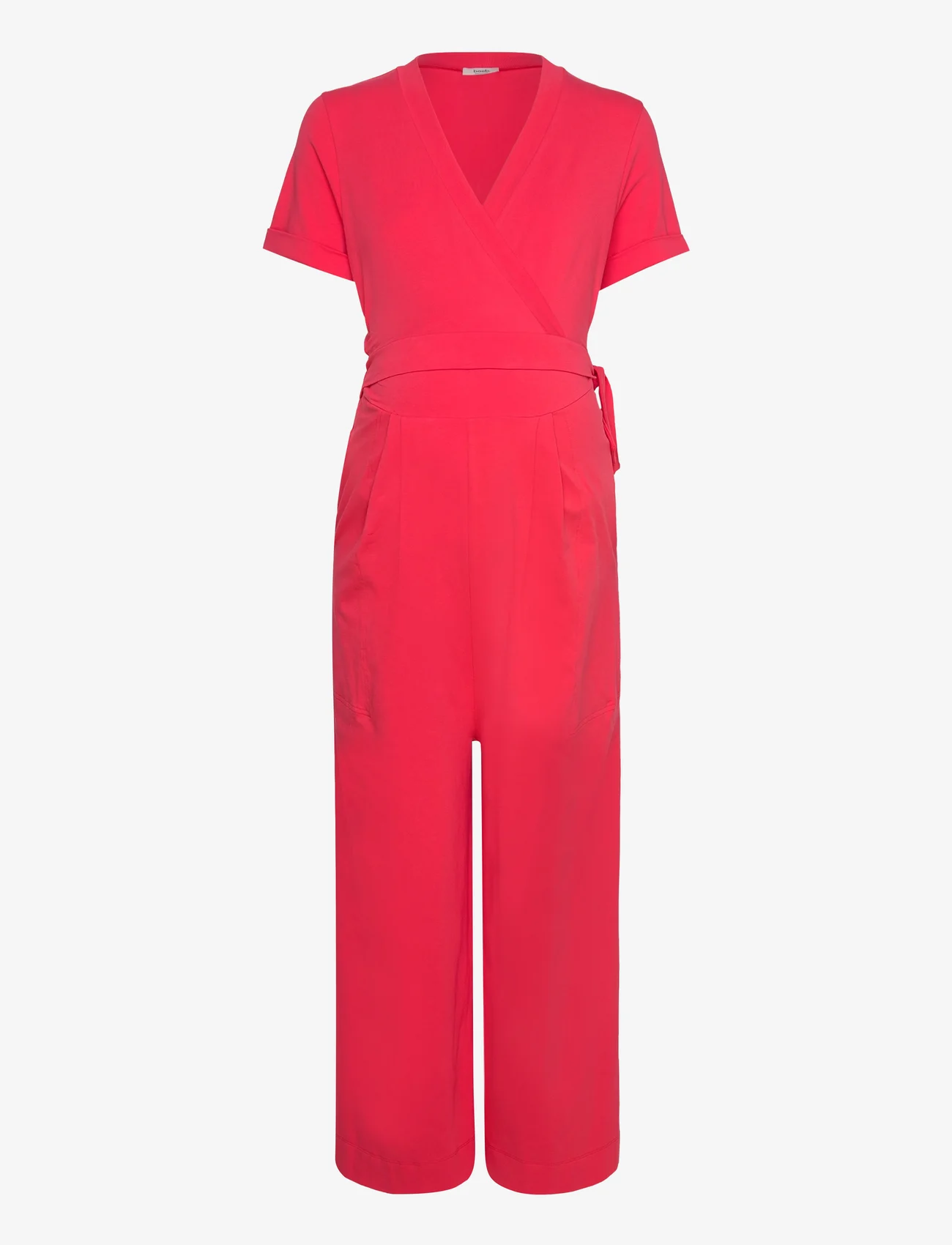 Boob - Amelia jumpsuit - umstandsmode - hibiscus red - 0