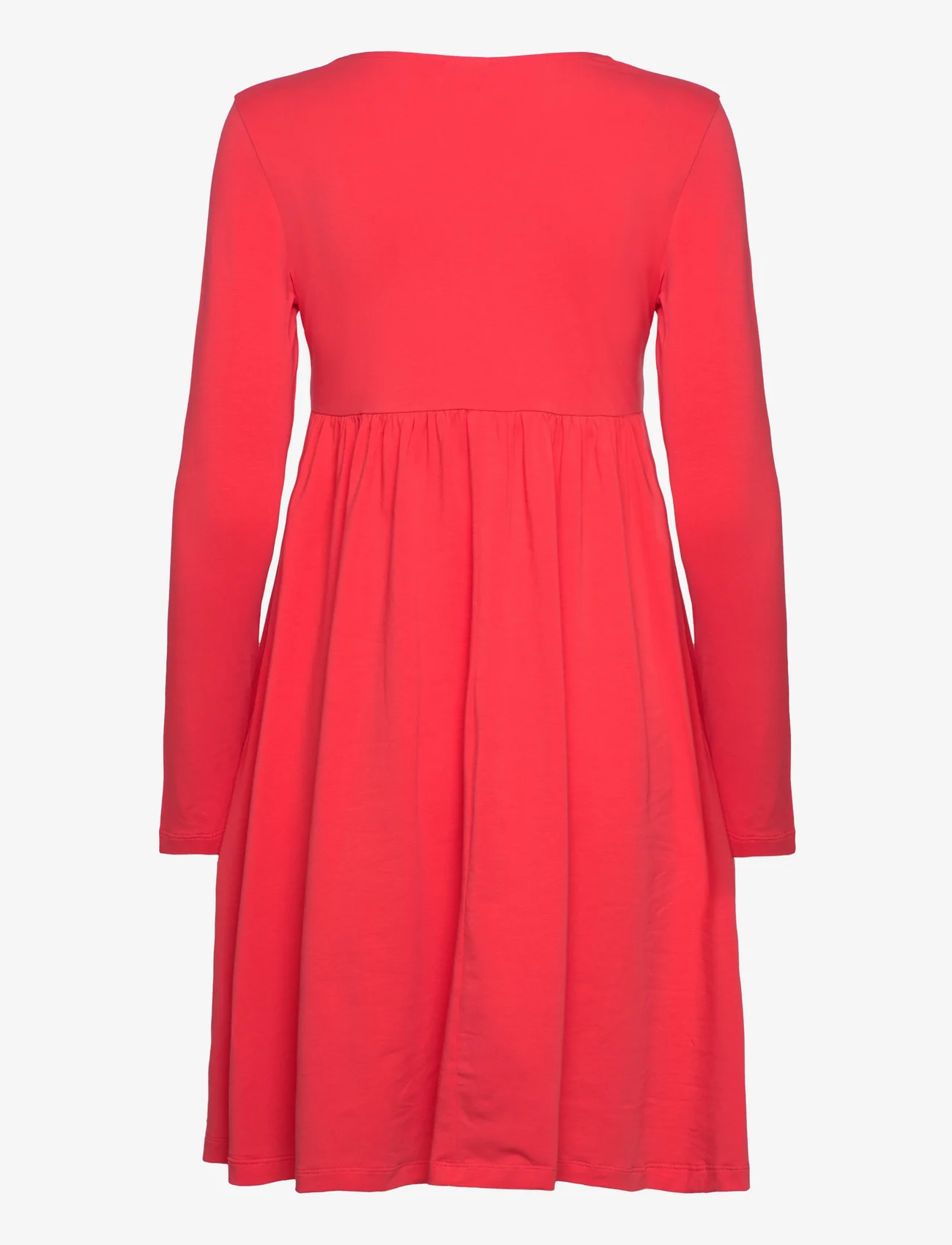 Boob - Effortless n. dress - midi kjoler - hibiscus red - 1
