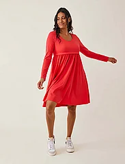 Boob - Effortless n. dress - midi kjoler - hibiscus red - 3