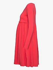 Boob - Effortless n. dress - midiklänningar - hibiscus red - 2