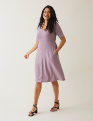 Boob - A dress mid-sleeve - midi dresses - lavender - 3