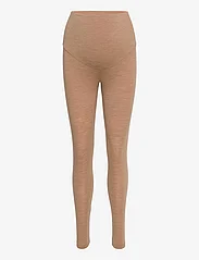 Boob - OONO wool leggings - legginsit - brown melange - 0