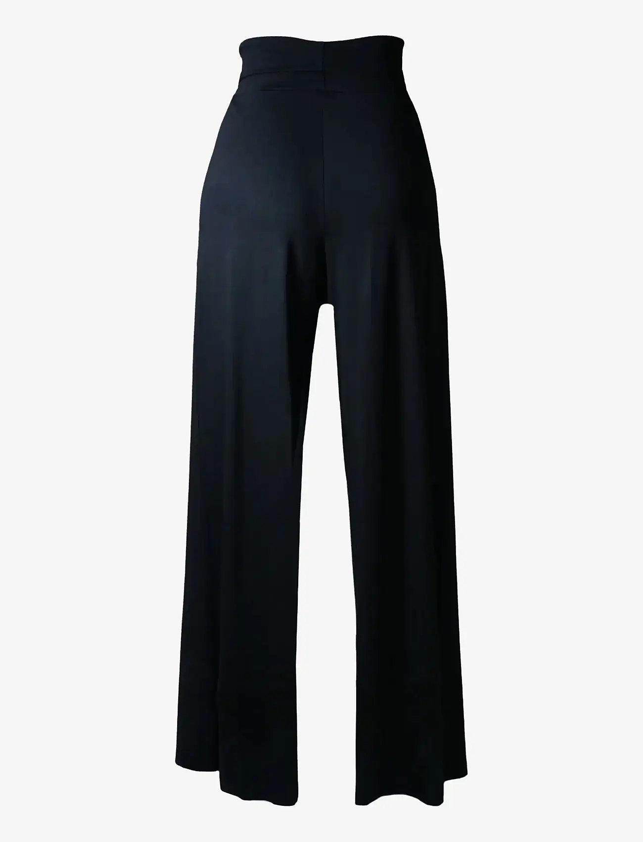 Boob - Wide Leg Soft Pants - nederdelar - black - 2