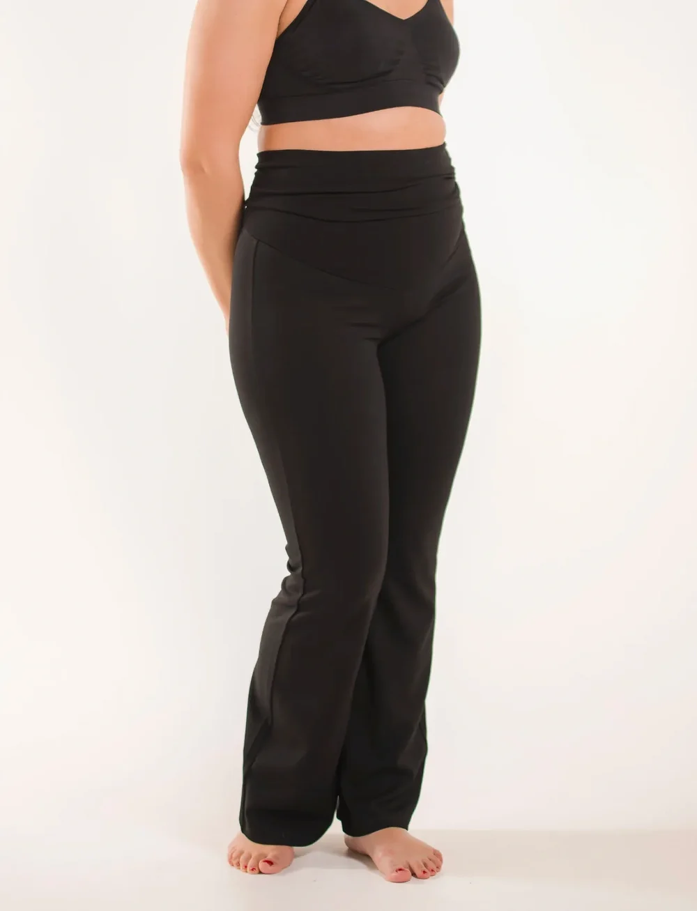Boob - OONO Flared Pants - püksid - black - 0