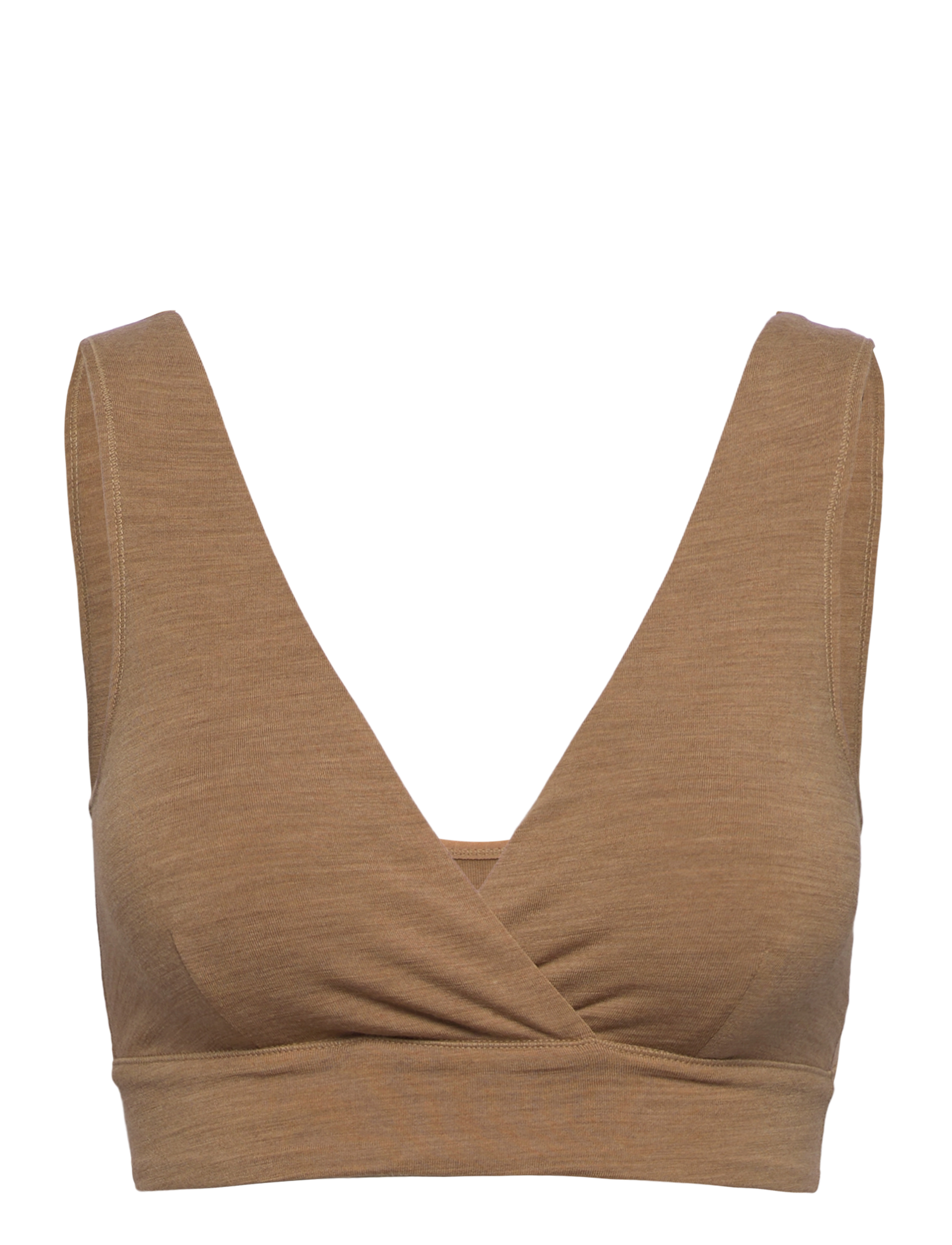 Boob The Go-To Merino Wool Bra - BHs - BROWN MELANGE / brown