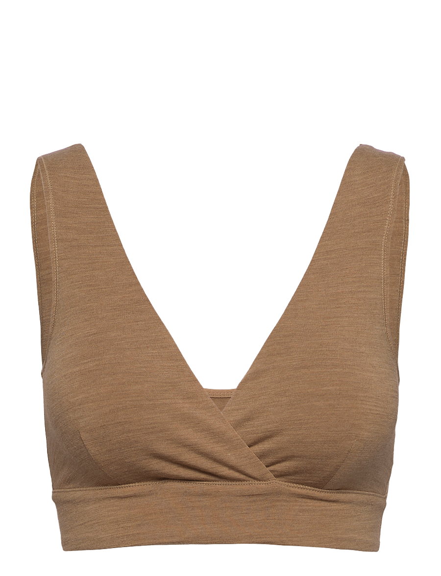 Boob - The Go-To Merino Wool Bra - unterwäsche - brown melange - 1