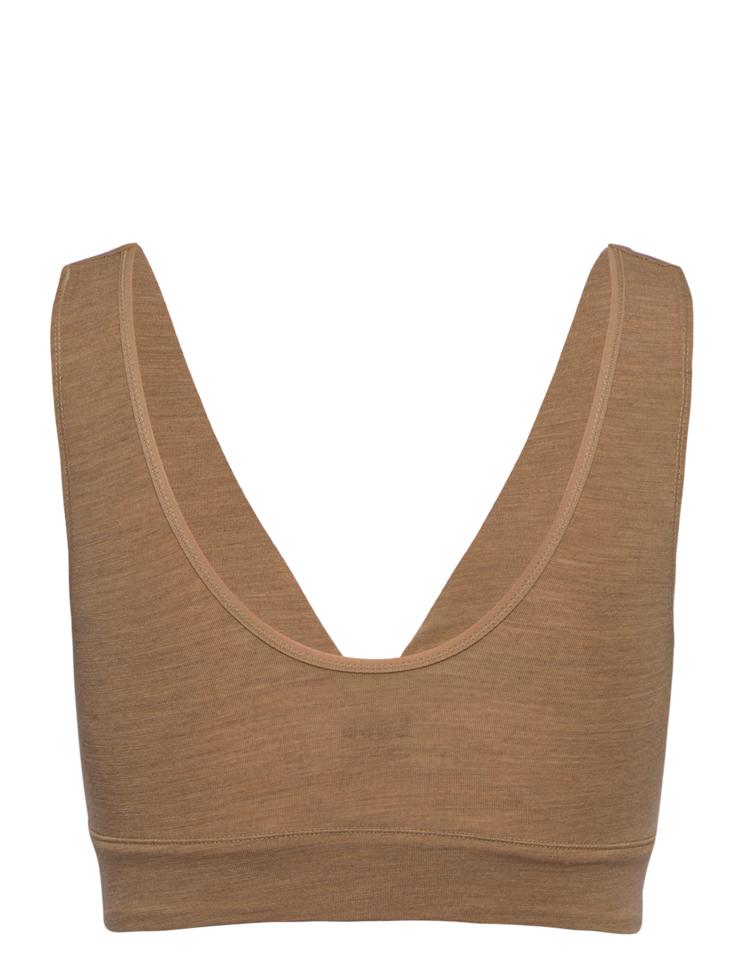 Boob - The Go-To Merino Wool Bra - unterwäsche - brown melange - 2