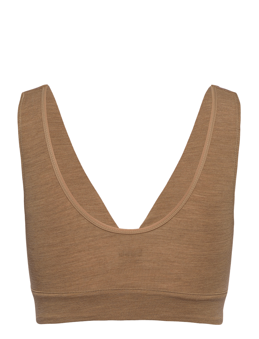 Boob - The Go-To Merino Wool Bra - unterwäsche - brown melange - 2