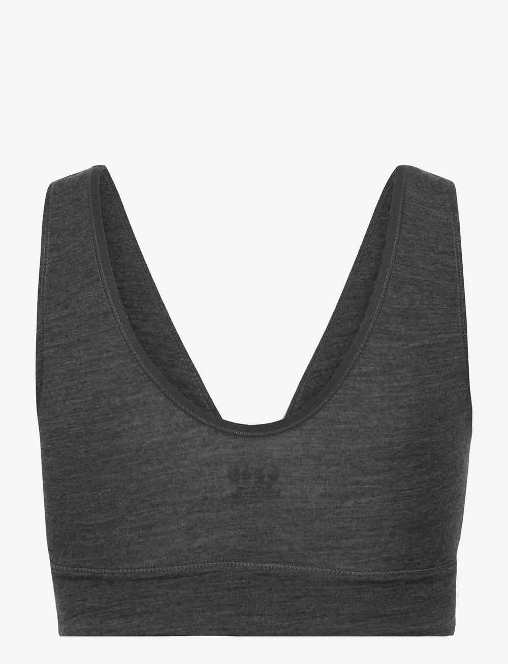 Boob - Merino wool bra - amnings-bh:ar - dk greymelange - 2