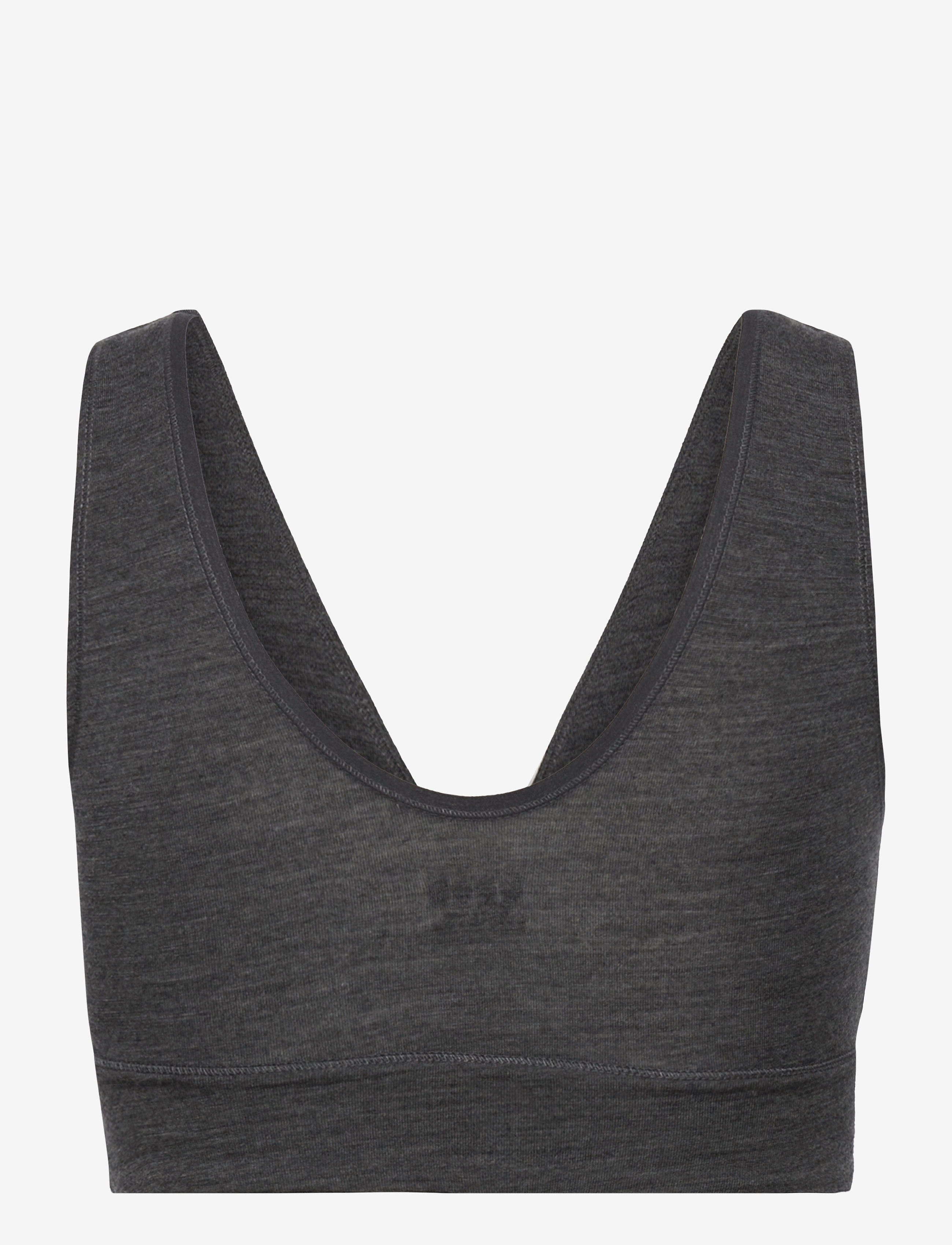Boob - The Go-To Merino Wool Bra - underkläder - dk greymelange - 2