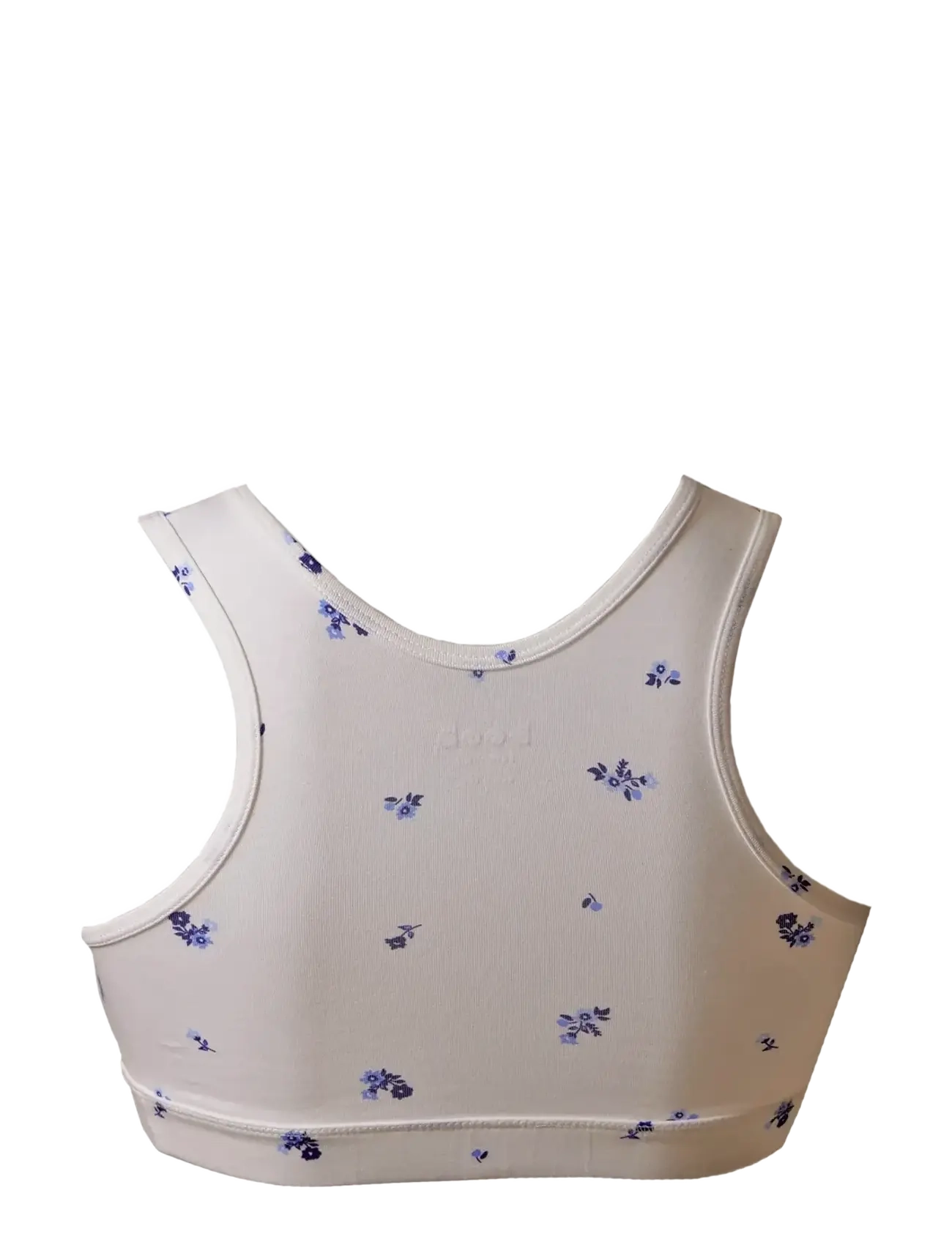 Boob - Night Nursing Bra - undertøj - white/ blue aop - 2