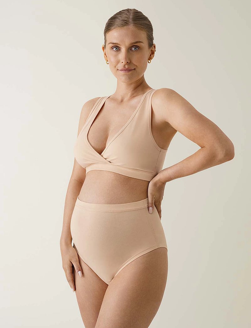 Boob - Maternity Nursing Bra - undertøj - beige - 0