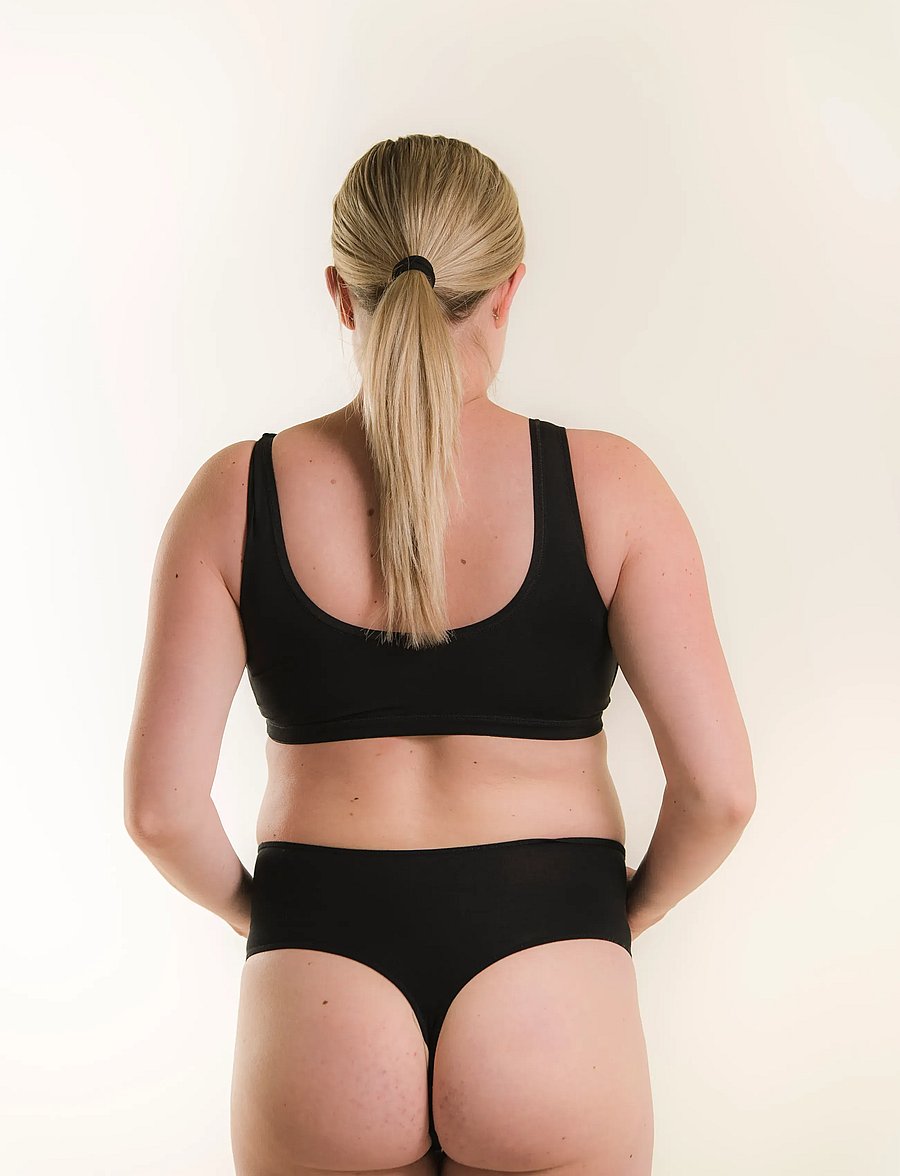 Boob - Maternity Thong - rasedustooted - black - 0