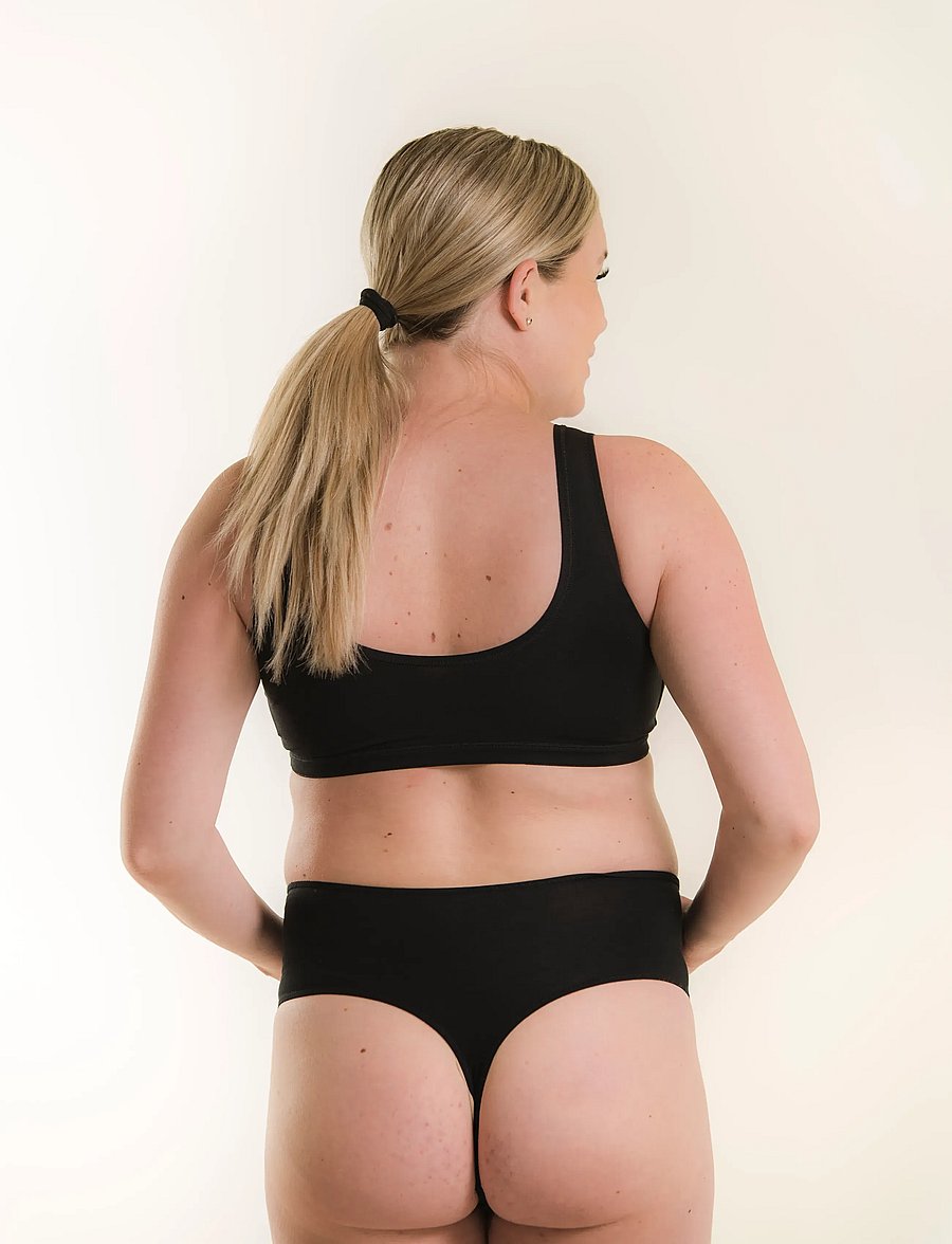 Boob - Maternity Thong - rasedustooted - black - 3