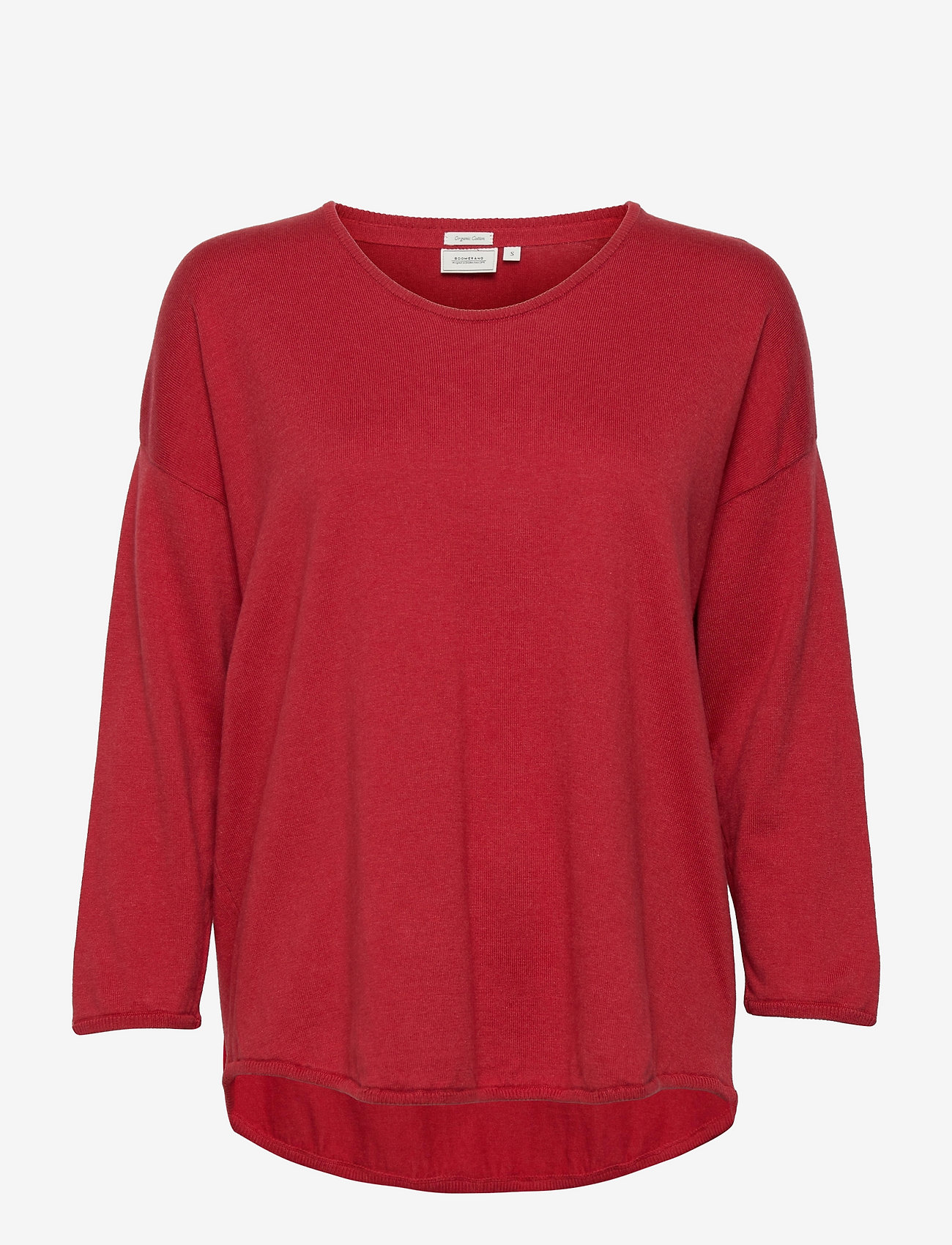 Boomerang - Tjörn Sweater - megzti drabužiai - cadmium red - 0