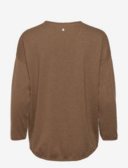 Boomerang - Tjörn Sweater - megzti drabužiai - wood brown - 1