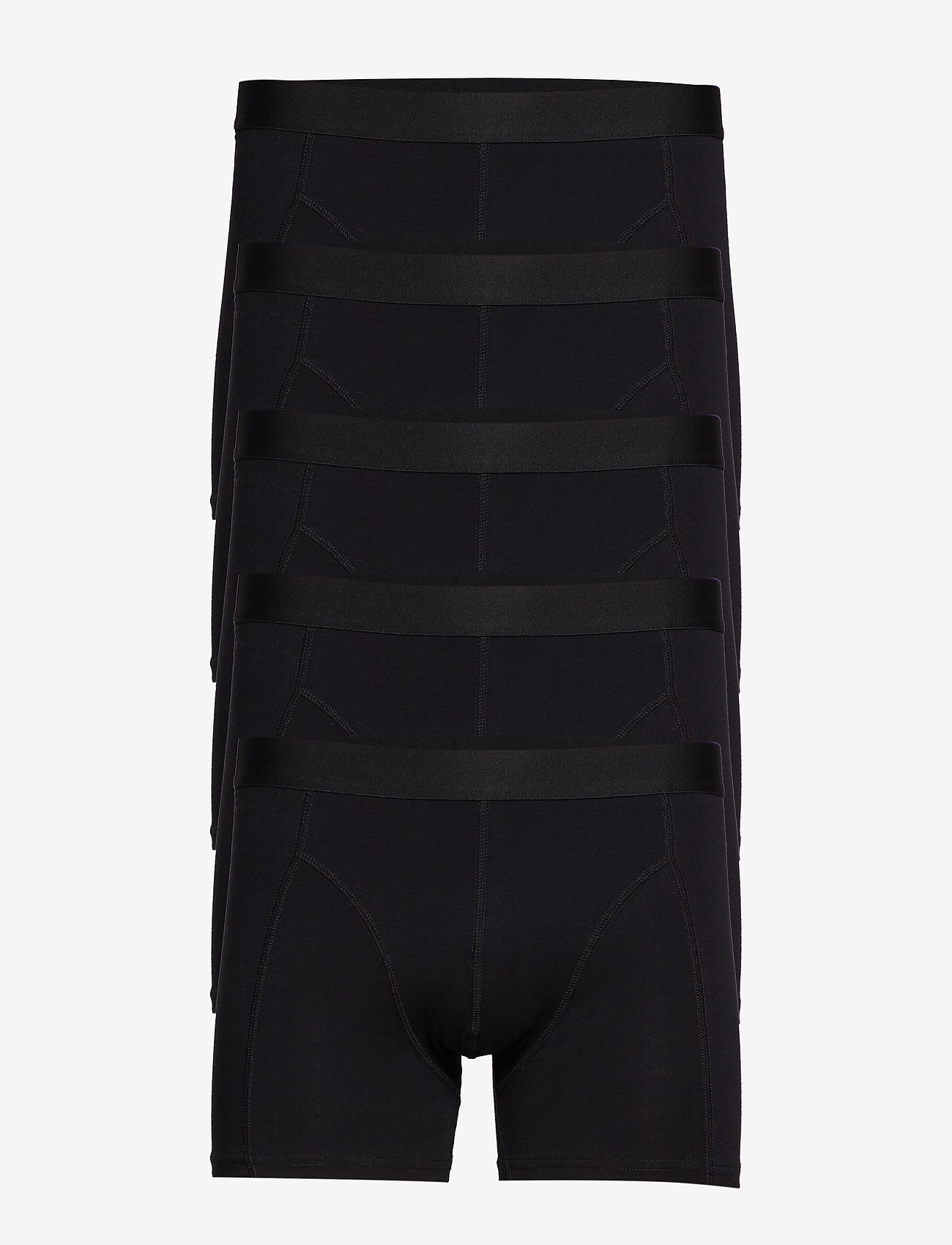 Boozt Merchandise - 5 pack tights - de laveste prisene - black - 0