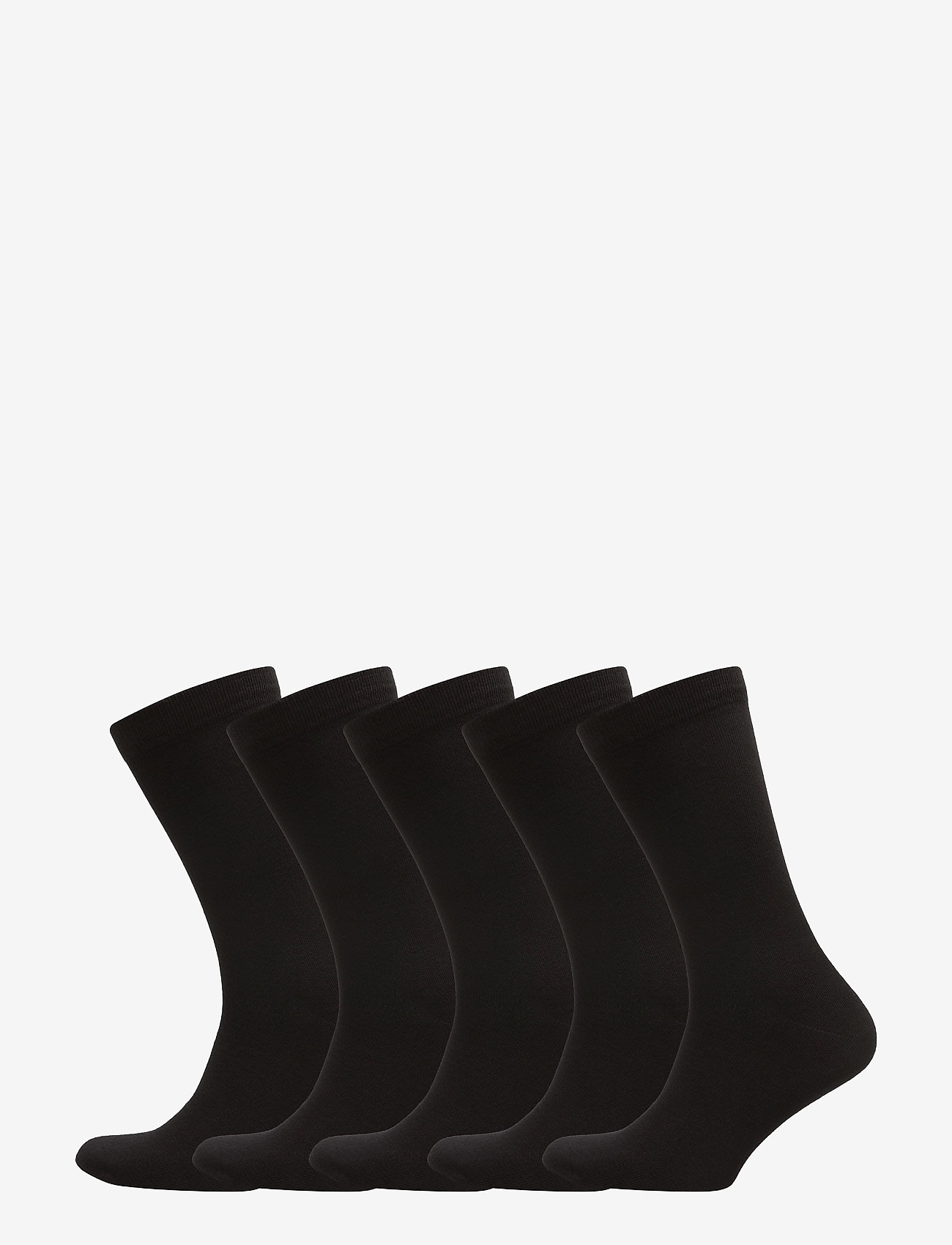 Boozt Merchandise - Aarhus 5-pack sock - black - 0