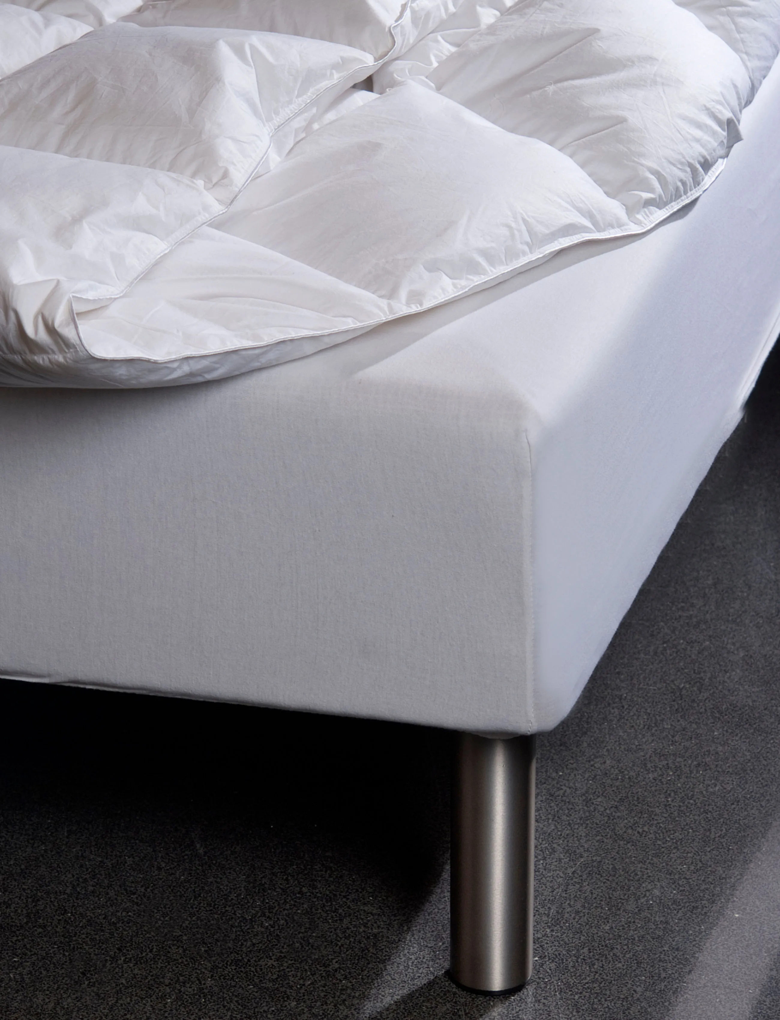 Borås Cotton Excellent Jersey Fitted Sheet, 180-200X200/210-220X35 cm, White, Sheets > Fitted Bed Sheets, Unisex
