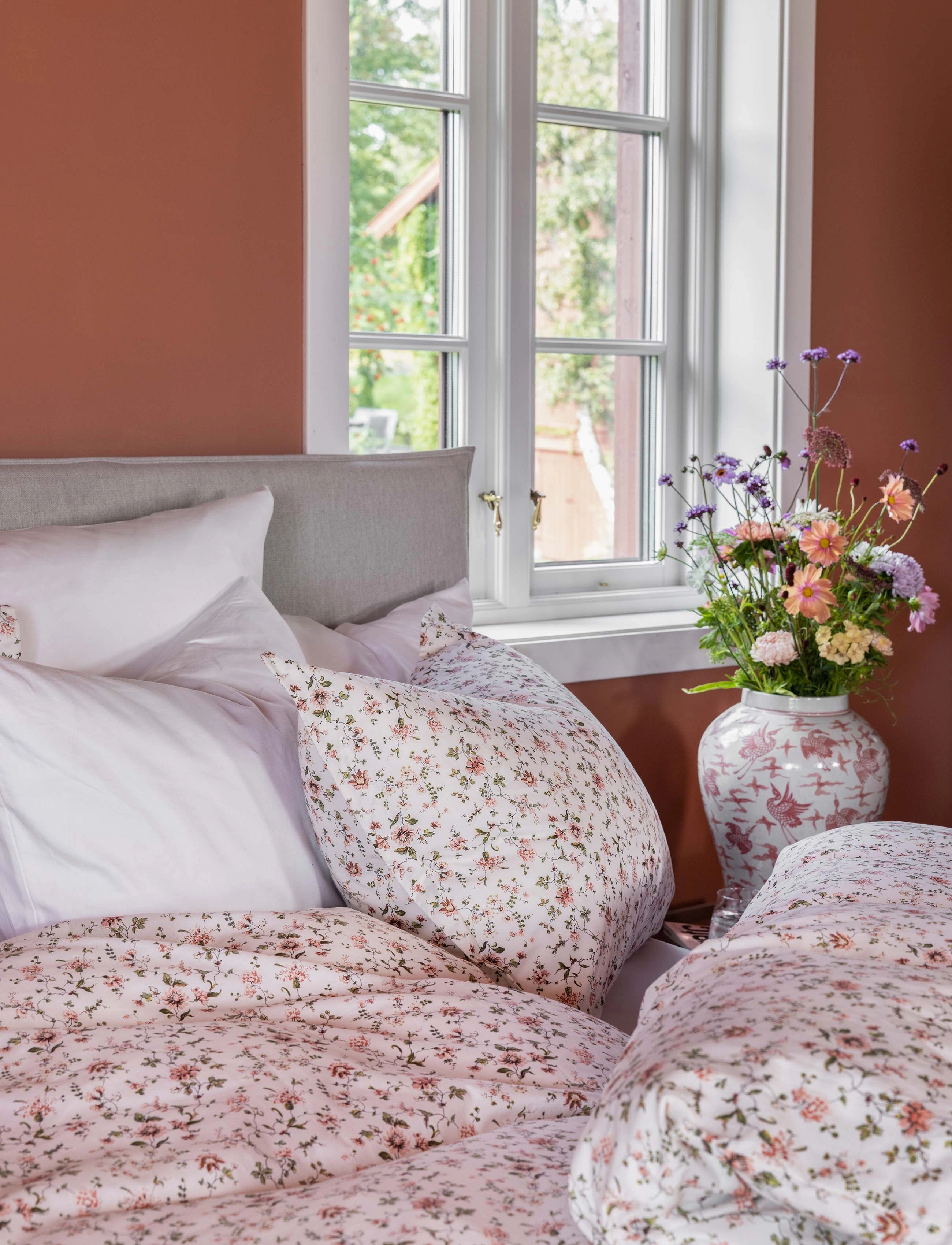 Borås Cotton - Veneda Rosa - bed sets - rosa - 2
